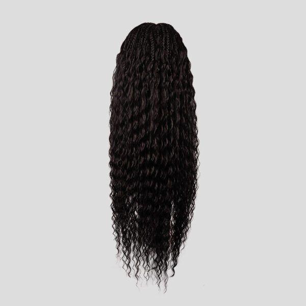 Micro Boho Itallain Deep Wave Box Braided Wig - Image 3